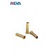 JIDA Crimped Tubular Hollow Brass Rivets For Leather Φ2x8.5