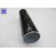 Dia 80mm Aluminum Tube Profiles Thickness 1.2mm Black Power Coating Anti Corrosion