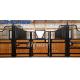 Prefabricated Timber Luxury 304ss Movable Horse Stalls Fronts  3.5m