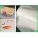 Jumbo Roll 40GSM 50GSM Bleached MG White Paper For Sandwiches Packaging