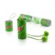 Wired Custom Made In Ear Buds Mini Size Green Color With OEM / ODM Services