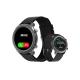 240''240 Dots Ip67 Waterproof Bluetooth Smart Watch , 170mAh Round Mobile Watch