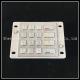 Metal Waterproof Keypad With Anti Etching Braille Button Laser Engraved Logo