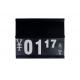Black Foam Supermarket Price Sign Board With 1.8mm PVC Board Material