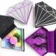 OEM Magnetic Triangle Shape Lash Packaging Box Glitter Cardboard