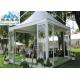 Portable Durable 5X5M Backyard Pagoda Tent With PVC Fabric Covers Flame Retardant