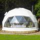 10m diameter Luxury Rainproof PVC Canvas Camping Tent Geodesic Dome House