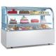Pie Cake Display Glass Cabinet R404a R290 Ventilated Cooling