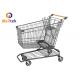 60-240L Supermarket Shopping Trolley , Small Supermarket Trolley With Kid Seat