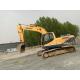 106.2kN Stick Digging Force HYUNDAI Excavator With 400L Fuel Tank