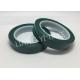 Green Mylar Film Electrical Wire Tape , 0.025mm Thickness Adhesive Insulation Tape