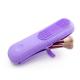 Durable Tasteless Silicone Cosmetic Purse , Tasteless Makeup Brush Holder Silicone