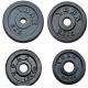 Black Painting Cast Iron Weight lifting Dumbbell  Barbell Plate