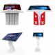 43 Inch Floor Standing Digital Signage Display 178 Degrees FCC Approval Advertising Kiosk Capacitive Touch With Android Or Windows System