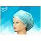 Disposable surgical cap with elastic , polypropylene fabirc , sweat absorption
