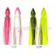 Soft squid skirt fishing lure color: 122#~152# size:3~15
