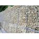 Pvc Coated Hexagonal Stone Filled Gabions Rockfall Protection Netting