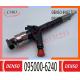 Common rail injector 095000-6240 for NISSAN 16600-VM00A 16600-VM00D 16600-MB40E