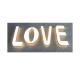 3D Signage Company Background Wall Wedding Decoration 3D LED Advertising Light Words