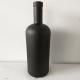 750ml Black Label Whiskey Glass Bottle with Decal Surface and Cork Closure System