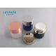 30g Airless Round Shaped Cosmetic Jar Packaging For Make Up Cream And Serum