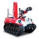 400mm Wading 1.6m/s Electric Firefighting Robot For Reconnaissance