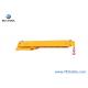 Extendable Truck 640kg Forklift Jib Crane Telescopic Fork Mounted