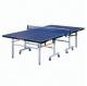 Table Tennis Table with 75mm Casters and 40mm External Feet