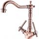 Classic Antique Brass Copper Three Way Kitchen Tap For Cold And Hot Water