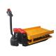 Pallet Mobile Lift Tables Self-Propelled Battery Powered Scissor Lift Table 2000 Lb. Cap