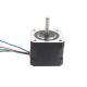 42mm High Efficiency NEMA 17 Stepper Motor , 1.8° Step Angle 1.33A for 3D Printer、Monitoring Equipment、Medical Machinery