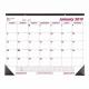 13 Sheets Staples Desk Calendar Pad 330 X 280mm With Protect Corner / Hard Board