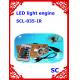 35w led light source engine with IR remote controller for fiber optic lighting