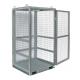 W1060 * D1060 * H1800 Grey Wire Mesh Security Cage For Cylinder