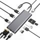 Loop Out USB C Type C Hub With High Definition 4K 60Hz HDMI Video Capture Card