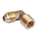 custom precision brass machined parts quality brass turned parts elbow thread connectors brass fittings