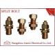 Yellow High Strength Split Bolt Connectors Bond Wires Brass Electrical Wiring Accessories