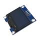 1.3 Inch Oled Display， 128x64 Resolution，  4pins Iic Interface，  White Blue Oled Display With Pcba