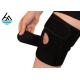 Unisex Powerlifting Knee Sleeves , Knee Compression Sleeve Running With Holes
