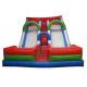 Double Lane Large Inflatable Slide Customized Size For Adults / Children