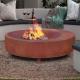 100cm Extra Large Outdoor Round Wood Burning Rust Fire Pit Bowl For Camping