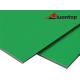 Polyester Paint Aluminum Sign Panels Multi Colors With High Peeling Strength