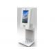 Library Card Dispenser Self Checkout Kiosk Cold Rolled Steel Free Standing Stylish