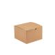 Brown Kraft Paper Boxes For Food Waterproof Oilproof Eco Friendly