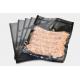 Black Clear Chamber Vacuum Pouches 3 Mil For Meat Cheese Sausage Packaging