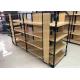 900mm 60kg Wooden Grocery Shelf Rack Gondola For Supermarket 225CM