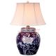 YL-LT043 white and blue jar TABLE LAMP HOME DECOR NEW