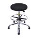 Laboratory Stainless Steel Metal Round Esd Stools Anti Static Lifting For Lab