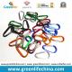 Factory Direct Offer Colorful Aluminum D Shape Carabiner Clips Not for Climbing