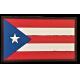 Puerto Rico PR Flag PVC Patch Sniper SEAL Recon SOI Ranger Sew On Backing